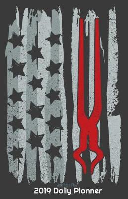 Book cover for 2019 Daily Planner American Flag