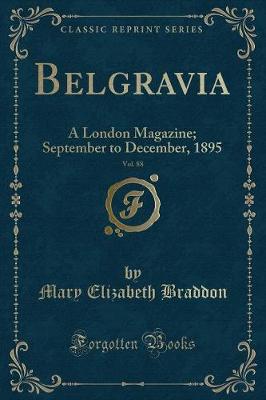 Book cover for Belgravia, Vol. 88