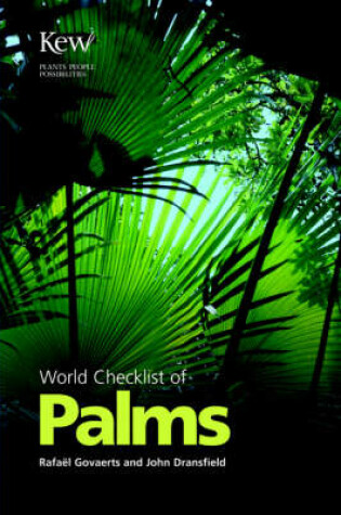 Cover of World Checklist of Palms