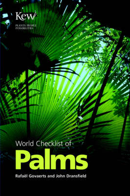 Book cover for World Checklist of Palms