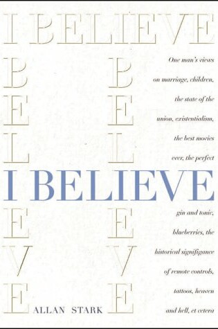 Cover of I Believe