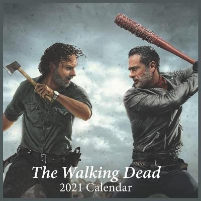 Book cover for The Walking Dead 2021 calendar