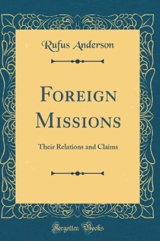 Cover of Foreign Missions