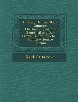 Book cover for Gotter, Heiden, Don-Quixote