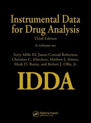 Cover of Instrumental Data for Drug Analysis - 6 Volume Set