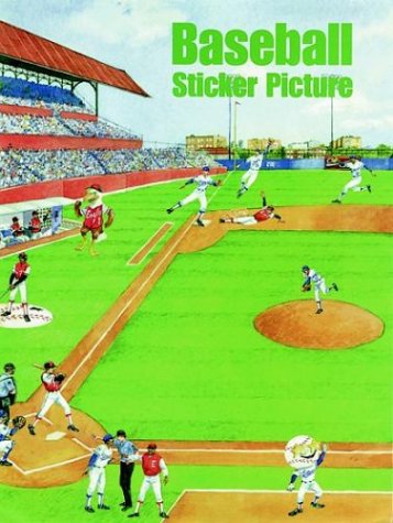 Book cover for Baseball Sticker Book