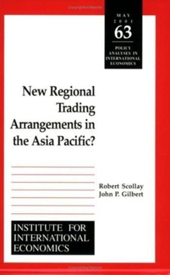 Book cover for New Regional Trading Arrangements in the Asia Pacific?