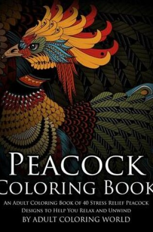 Cover of Peacock Coloring Book