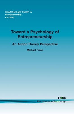 Book cover for Towards a Psychology of Entrepreneurship