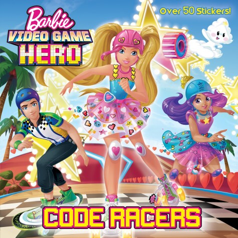 Book cover for Code Racers (Barbie Video Game Hero)