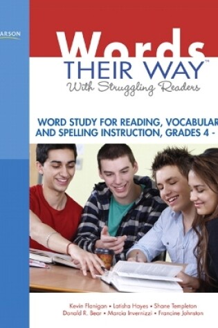 Cover of Words Their Way with Struggling Readers