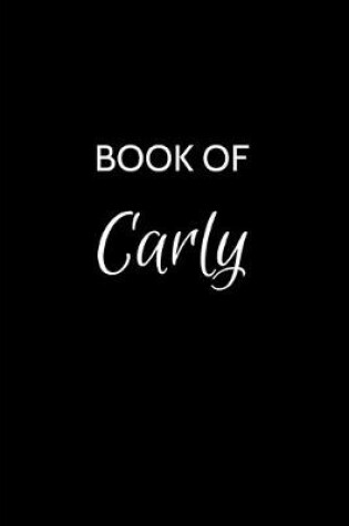 Cover of Book of Carly