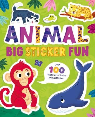 Book cover for Animal Big Sticker Fun