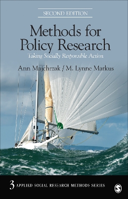 Book cover for Methods for Policy Research