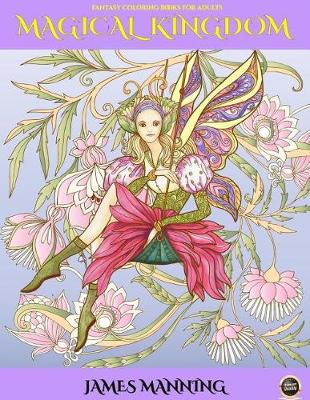 Book cover for Fairy Coloring Books for Adults - Magical Kingdom