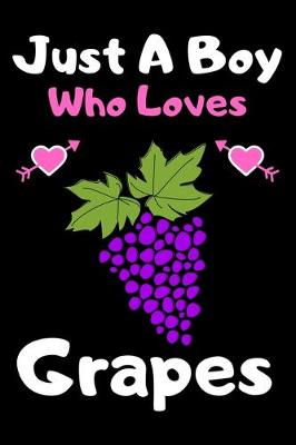 Book cover for Just a boy who loves grapes