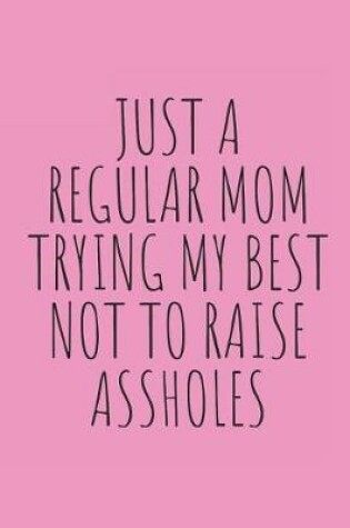 Cover of Just a Regular Mom Trying My Best Not to Raise Assholes