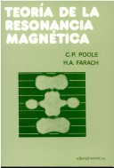 Book cover for Teoria de La Resonancia Magnetica