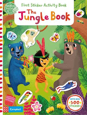 Book cover for The Jungle Book: First Sticker Activity Book