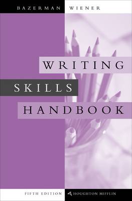 Book cover for Writing Skills Handbook