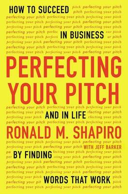 Cover of Perfecting Your Pitch