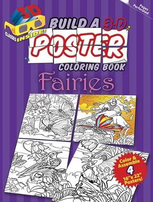 Cover of Build a 3-D Poster Coloring Book - Fairies