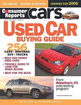 Cover of Consumer Reports Used Car Buying Guide