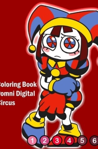 Cover of Coloring Book Pomni Digital Circus