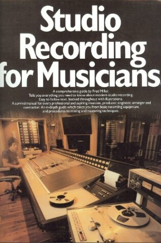 Cover of Studio Recording for Musicians