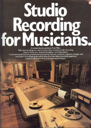 Book cover for Studio Recording for Musicians