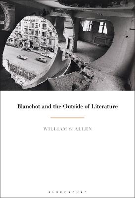 Book cover for Blanchot and the Outside of Literature