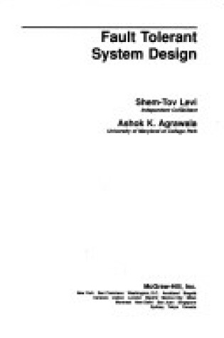 Cover of Fault Tolerant System Design