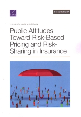 Book cover for Public Attitudes Toward Risk-Based Pricing and Risk-Sharing in Insurance