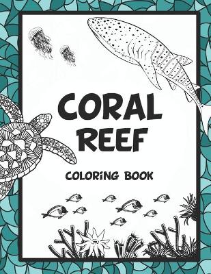 Book cover for Coral Reef Coloring Book