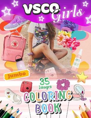 Book cover for VSCO Girls Coloring Book