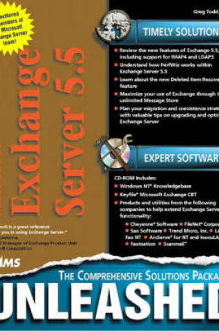 Cover of Microsoft Exchange Server 5.5 Unleashed