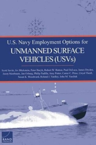 Cover of U.S. Navy Employment Options for Unmanned Surface Vehicles (Usvs)
