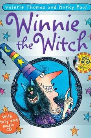 Cover of Winnie the Witch 25th Anniversary Edition with audio CD
