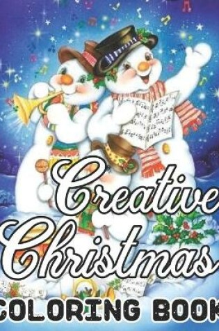 Cover of Creative Christmas Coloring Book Paperback Details