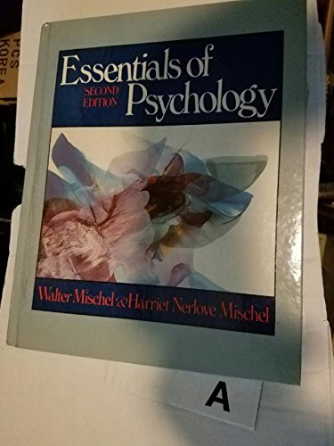 Book cover for Essentials of Psychology