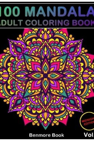 Cover of 100 Mandala Midnight Edition