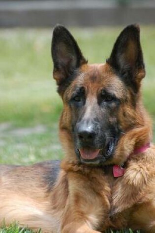 Cover of German Shepherd Relaxing in the Grass, for the Love of Dogs