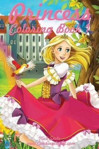 Cover of Princess Coloring Book 1