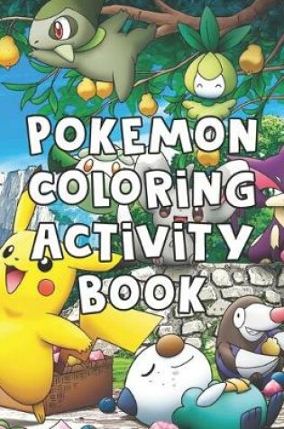 Cover of Pokemon Coloring Activity Book