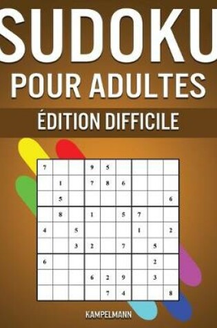 Cover of Sudoku pour Adultes Édition Difficile