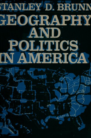 Cover of Geography and Politics in America