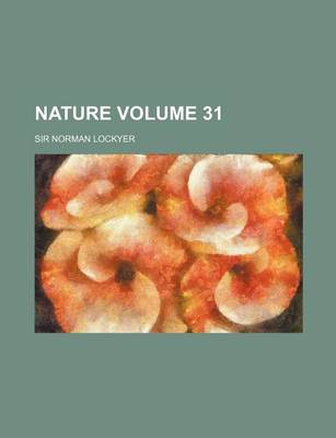 Book cover for Nature Volume 31