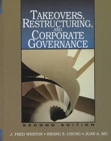 Book cover for Takeovers, Restructuring and Corporate Governance