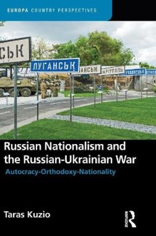 Cover of Russian Nationalism and the Russian-Ukrainian War
