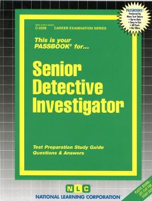 Book cover for Senior Detective Investigator